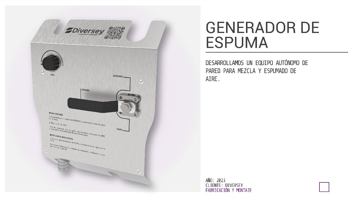 GENERADOR DE ESPUMA