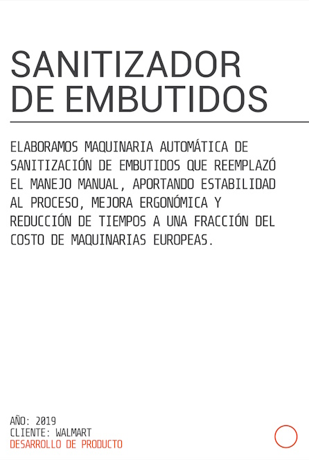 SANITIZADOR DE ALIMENTOS